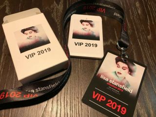 Lisa Stansfield Vip Lanyard & Power Bank 2019 - Affection Tour 2019