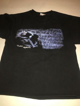 Tori Amos Plugged 1998 Tour T Shirt Rare Vintage Medium M Concert