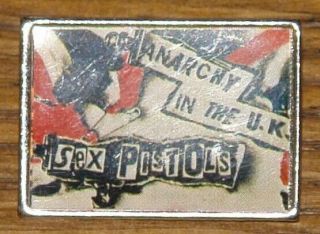 Sex Pistols 3 Authentic Vintage 1970s 1980s Pin Button Badges
