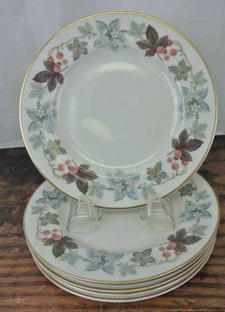 Set Of 6 Royal Doulton Camelot Bread And Butter 6 - 1/2 " Plates