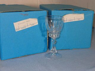 Vintage Bleikristall Nachtmann Germany Cut Crystal Astra Sherry Glasses 10)