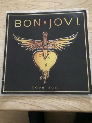 Bon Jovi Tour Programme - 2011