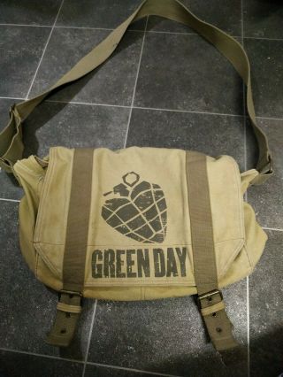 Green Day Shoulder Bag Billie Joe Armstrong Tre Cool Mike Dirnt
