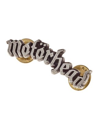 Alchemy Rocks - Motorhead Classic Arched Logo - Pewter Pin Badge