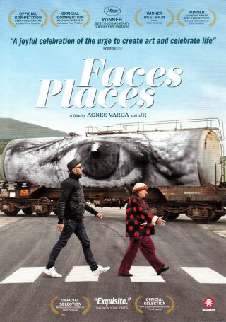 Faces Places (2017) A5 Poster - Agnes Varda,  Jr