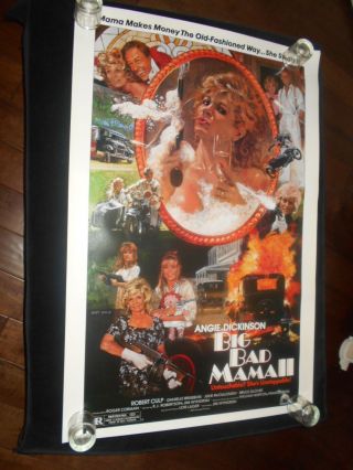 Big Bad Mama Ii Angie Dickinson Rolled One Sheet Poster