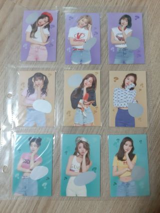 Twice 5th Mini Album What Is Love Official Photocard Set Scratch Photo Card Set
