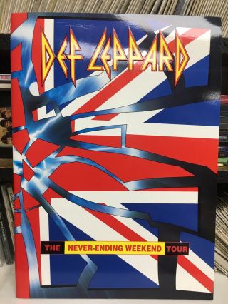 Def Leppard - Tour Program - The 7 Day Weekend Tour 1992 / 1993 (very Good Cndn)