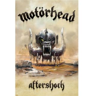 Motorhead Aftershock Poster Flag Official Fabric Premium Textile Wall Banner