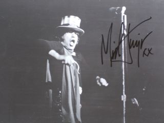 Mick Jagger Signed Autograph Photo 8 " X 10 ",