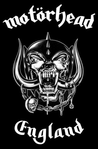 Official Licensed - Motorhead - England - Textile Poster