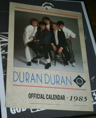 Duran Duran Calendar 1985