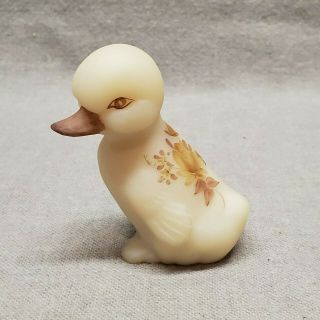 Vintage Fenton Signed D Anderson Duck Figure
