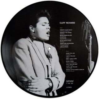 Cliff Richard - Picture Disc Album (black And White Photography) - Collectable