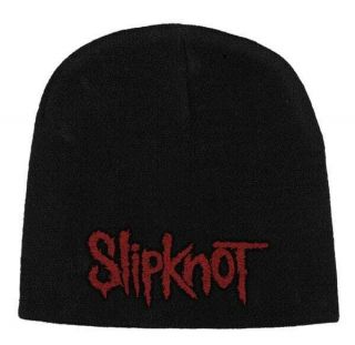 Slipknot - " Red Logo " - Beanie Hat - Official Product - U.  K.  Seller