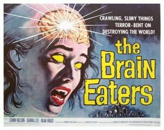 The Brain Eaters Movie Poster - Rare Vintage