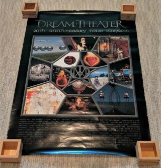 Dream Theater Rare Posters 20th Ann.  Tour 2005/2006,  25th Ann.  Near Oop