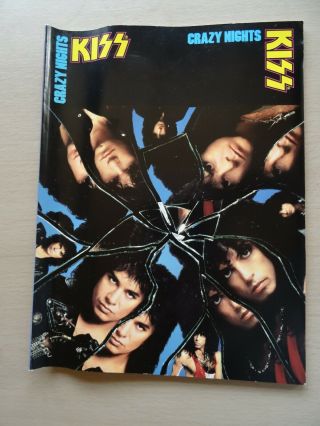 Kiss " Crazy Nights " Official Songbook