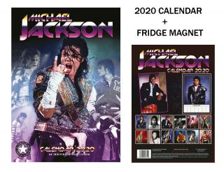 Michael Jackson Calendar 2020 By Dream,  Michael Jackson Fridge Magnet
