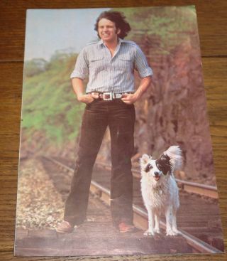 Don Mclean Uk Concert Tour Programme 1975 With Lesley Duncan Support
