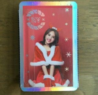 Twice Nayeon 3rd Mini Album Twicecoaster Lane1 Christmas Officia Photo Card 1pcs
