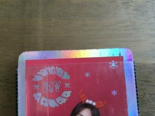 Twice Nayeon 3rd Mini Album Twicecoaster LANE1 Christmas Officia Photo Card 1pcs 2