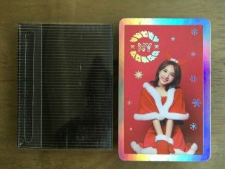 Twice Nayeon 3rd Mini Album Twicecoaster LANE1 Christmas Officia Photo Card 1pcs 4