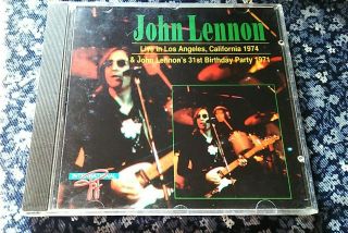 John Lennon / 1974 Usa,  1971 Birthday Party / Rare Live Import / 1cd /