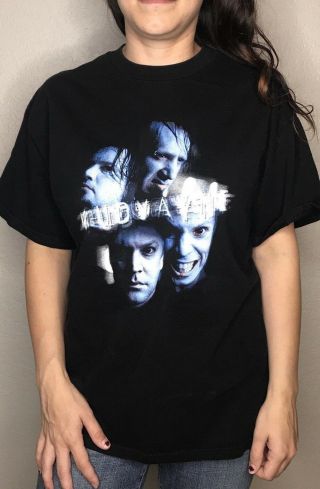 Mudvayne Once Upon A Time End Tour 2002 2003 Shirt With Dates Large Vintage