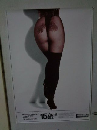 Cher German Concert Poster 1992 33 X 24