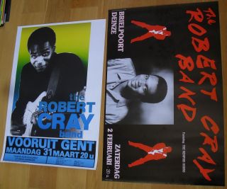 Robert Cray Band 2 Concert Posters 1980s 