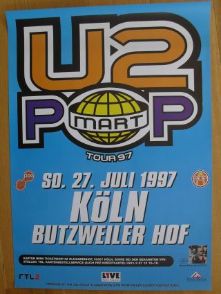 U2 U 2 Concert Poster 
