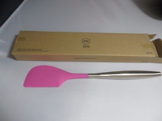 L 4774 Princess House Culinario Series Pink Spatula Stainless Steel Silicone Nib