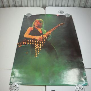 Vintage Rare 1984 Randy Rhodes/ozzy Osbourne Poster