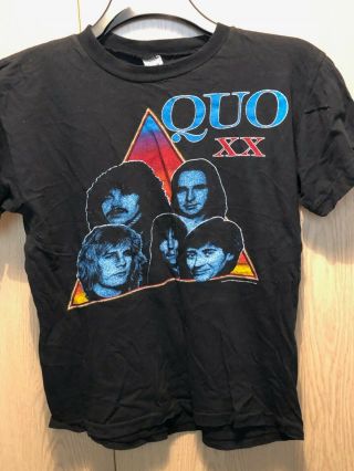 1980s Status Quo Xx T - Shirt