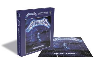 Ride The Lightning (500 Piece Jigsaw Puzzle) By Metallica Puzzle Rsaw015pz
