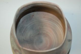 Wood Fired Salt Glazed Studio Pottery Vase created by Chuck Solberg St.  Paul,  MN 5