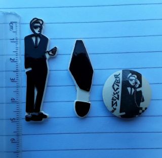 3 " The Selecter " Badges Ska/2 Tone Collectables