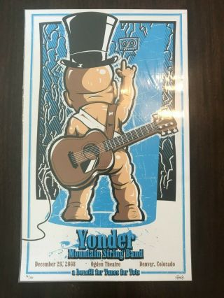 Yonder Mountain String Band - Rare - Concert Poster - S/n 96/150