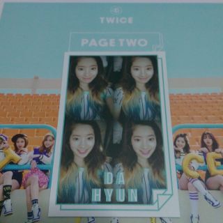 Twice Dahyun Photo Card Page Two Thailand Edition,  Kpop,  Thai,  Once,  Cheer Up