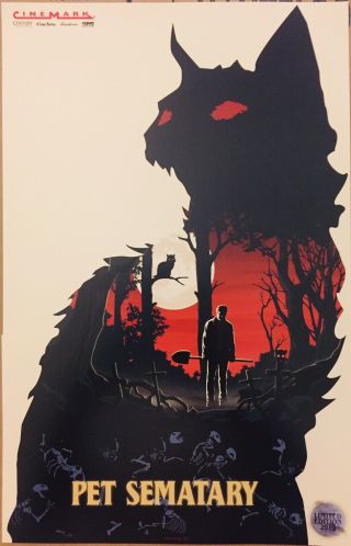 2019 Pet Sematary 11x17 Promo Horror Movie Poster - Stephen King
