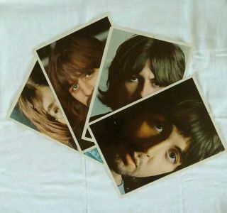Insert Photos Of The Beatles From White Album 1968,  World Tour