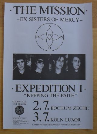 The Mission Concert Poster 