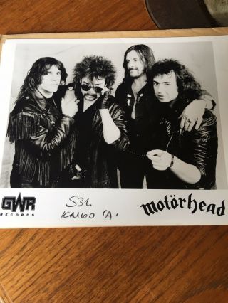 Motorhead (lemmy) Press Promo Photos Gwr Recordings