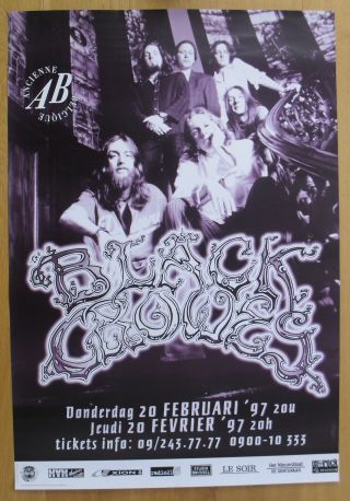 The Black Crowes Concert Poster 