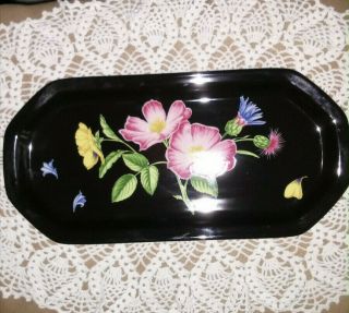 Tiffany &co.  Serving Plate Wildflowers,  Made In Japan,  2005