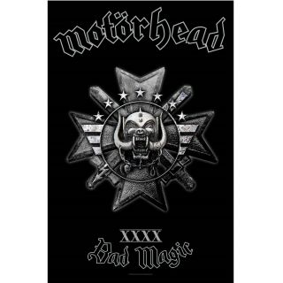 Motorhead Bad Magic Poster Flag Official Premium Textile Fabric Wall Banner
