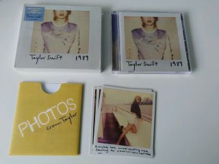 Taylor Swift - 1989 Cd/slipcase & Photos Polaroids 53 - 65 - 53 - 65