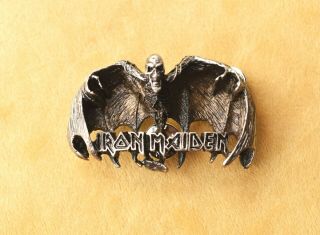 Iron Maiden Fear Of The Dark Pin Badge Rock Music Heavy Metal Donington Design