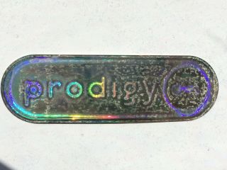 The Prodigy 1997 ' Fat of the Land ' Hologram Sticker Postcard Print XL Recordings 2